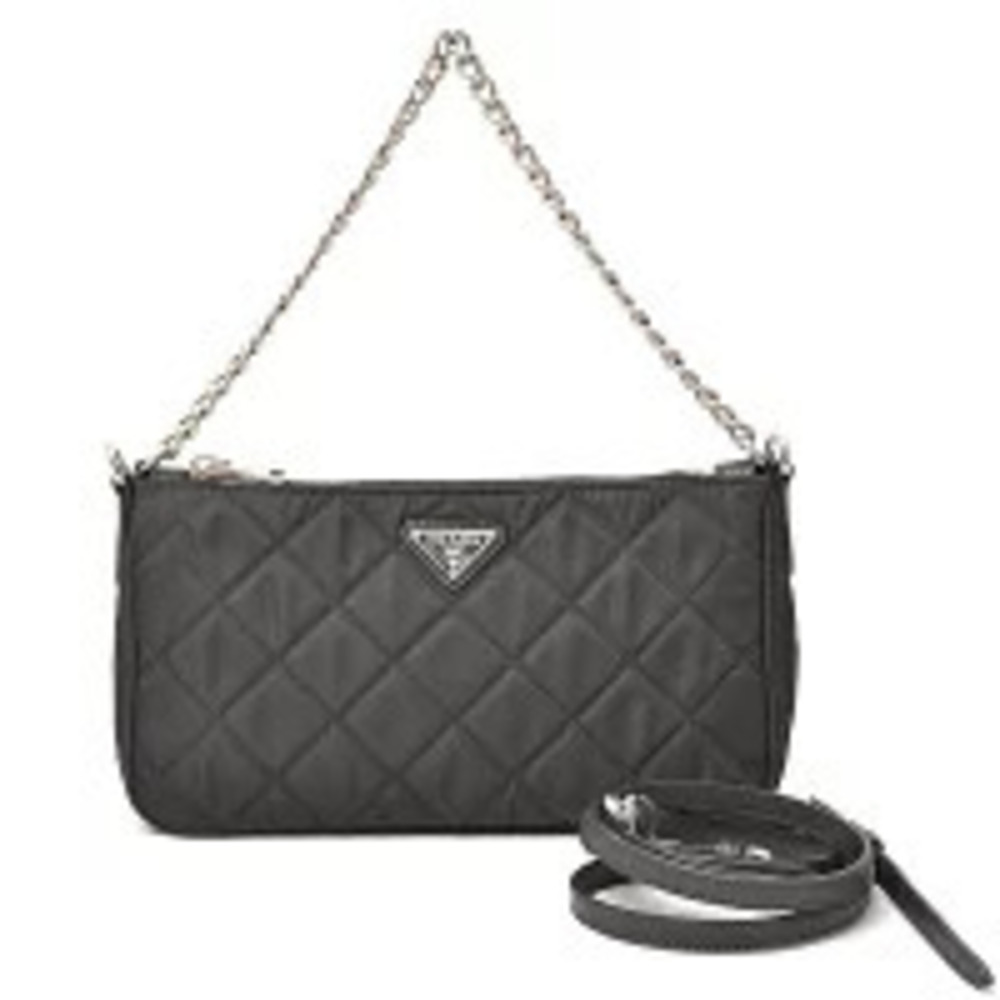 Prada handbag quilted black